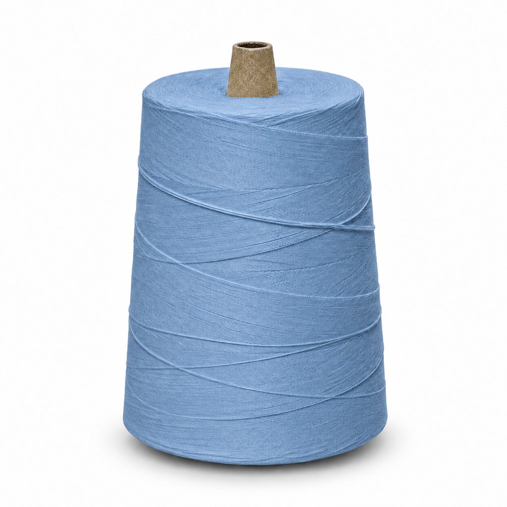 [001437] Bag sewing thread polyester (Ne 12/4, Standard, ~2,5 kg (dry weight), blue (standard))